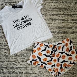 NWT Fashion Nova shorts Halloween costume L